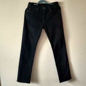 Levi's 514 Premium Black Slim - Straight Fit Jeans size 29 x 32